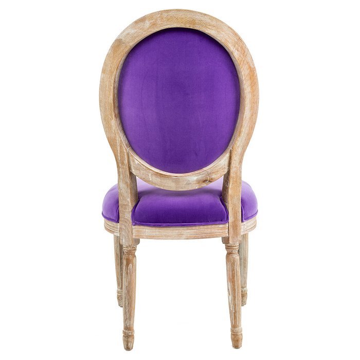 Стул Луи Лаванда с обивкой фиолетового цвета - лучшие Обеденные стулья в INMYROOM