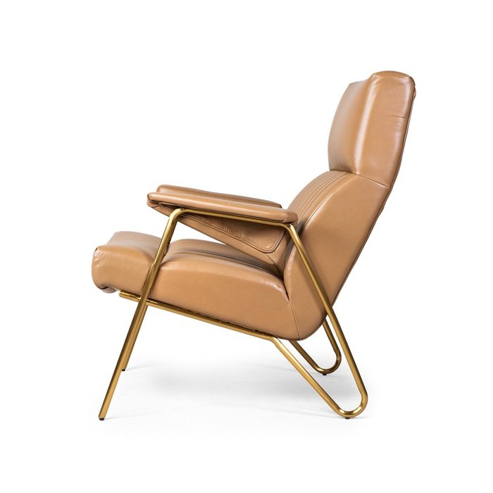 Кресло Chorio коричневого цвета - купить Интерьерные кресла по цене 94002.0