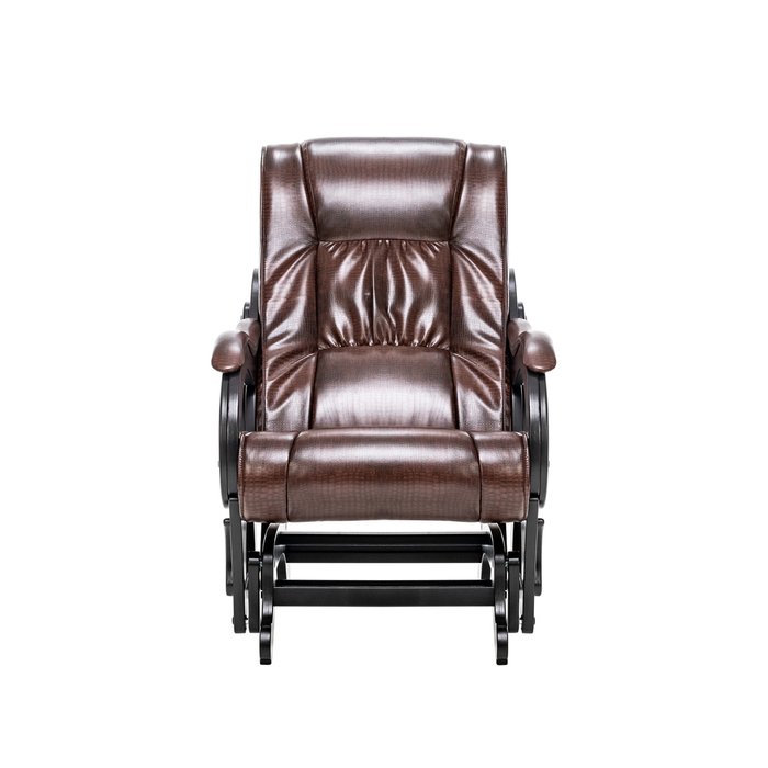 Кресло-маятник Модель 78 коричневого цвета - купить Интерьерные кресла по цене 29010.0