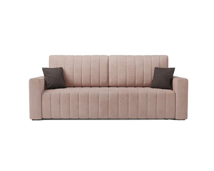 Прямой диван-кровать Лондон бежевого цвета - купить Прямые диваны по цене 35590.0