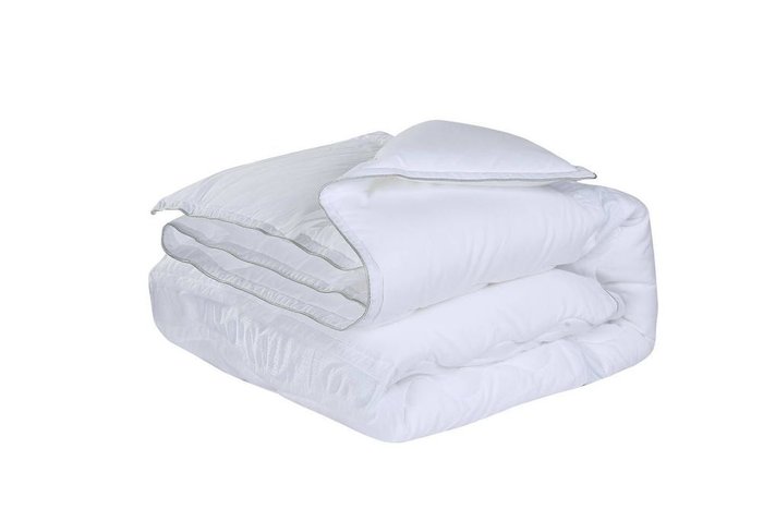 Одеяло Пенелопа 195х215 белого цвета - купить Одеяла по цене 12138.0