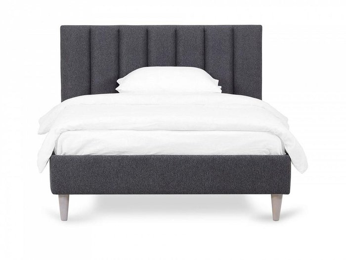 Кровать Prince Louis L 120х200 темно-серого цвета - лучшие Кровати для спальни в INMYROOM