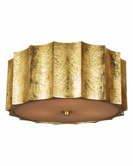Потолочный светильник Киро Gold золотого цвета - лучшие Потолочные светильники в INMYROOM