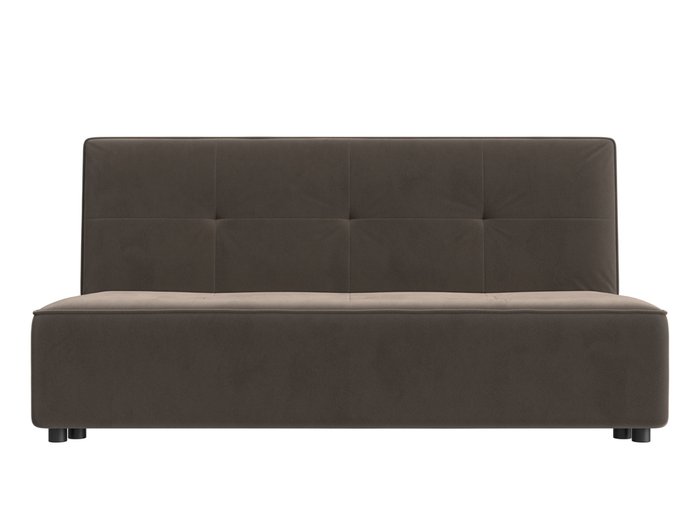 Прямой диван-кровать Зиммер серо-коричневого цвета - купить Прямые диваны по цене 25999.0