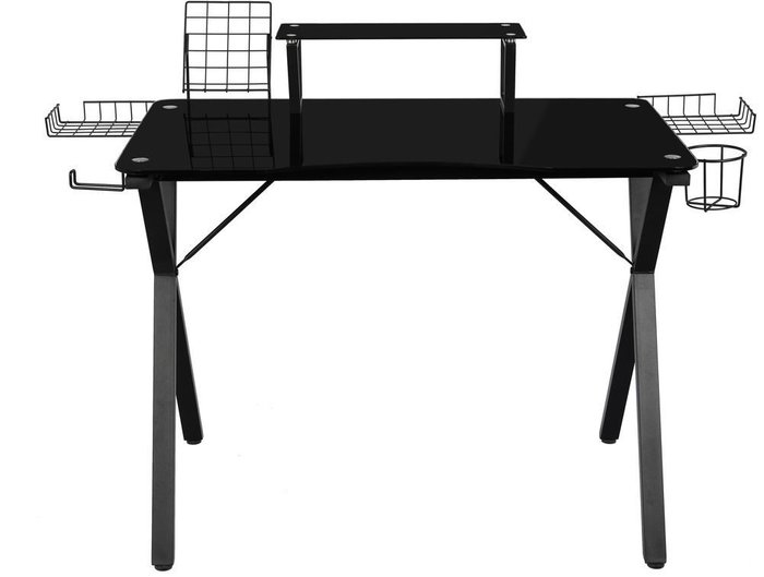 Cтол письменный черного цвета - купить Письменные столы по цене 10120.0