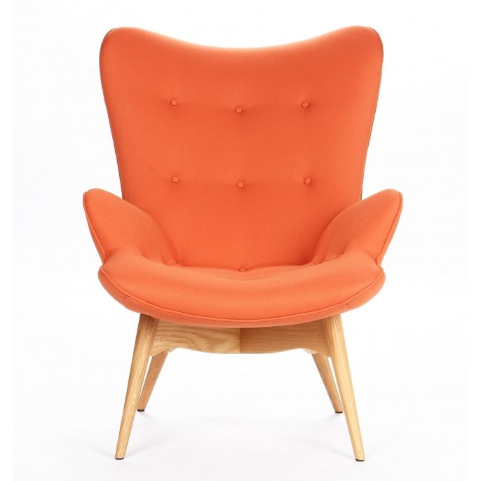 Кресло Contour оранжевое - купить Интерьерные кресла по цене 35900.0