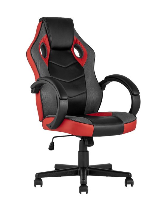 Кресло игровое Top Chairs Sprinter черно-красного цвета
