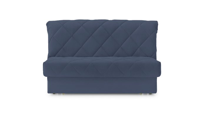 Диван-кровать Римус синего цвета - купить Прямые диваны по цене 61400.0