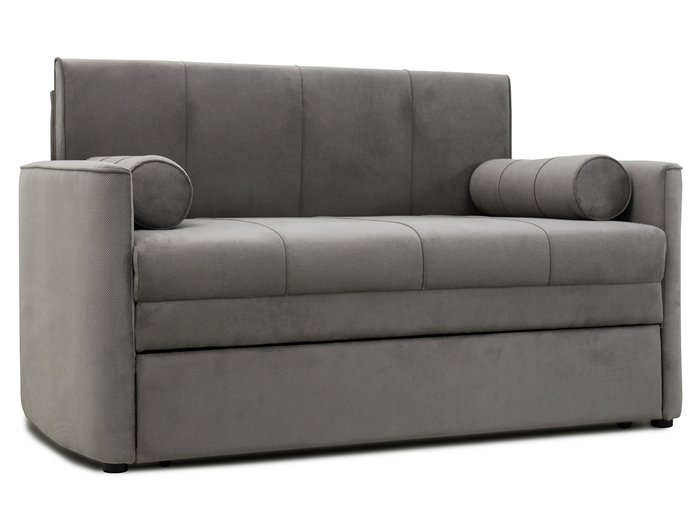 Диван-кровать Мелани серого цвета - купить Прямые диваны по цене 24780.0