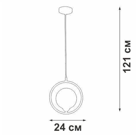 Подвес V2934-1/1S, 1хG9 макс. 28Вт - купить Подвесные системы по цене 5326