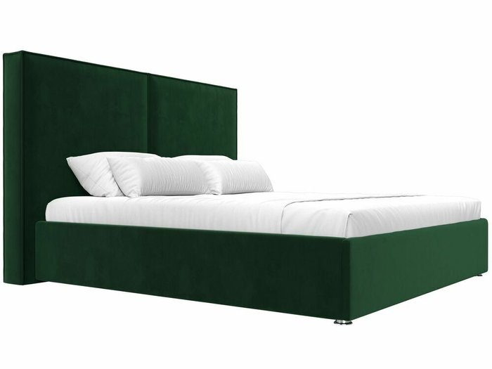 Кровать Аура 180х200 темно-зеленого цвета с подъемным механизмом - лучшие Кровати для спальни в INMYROOM