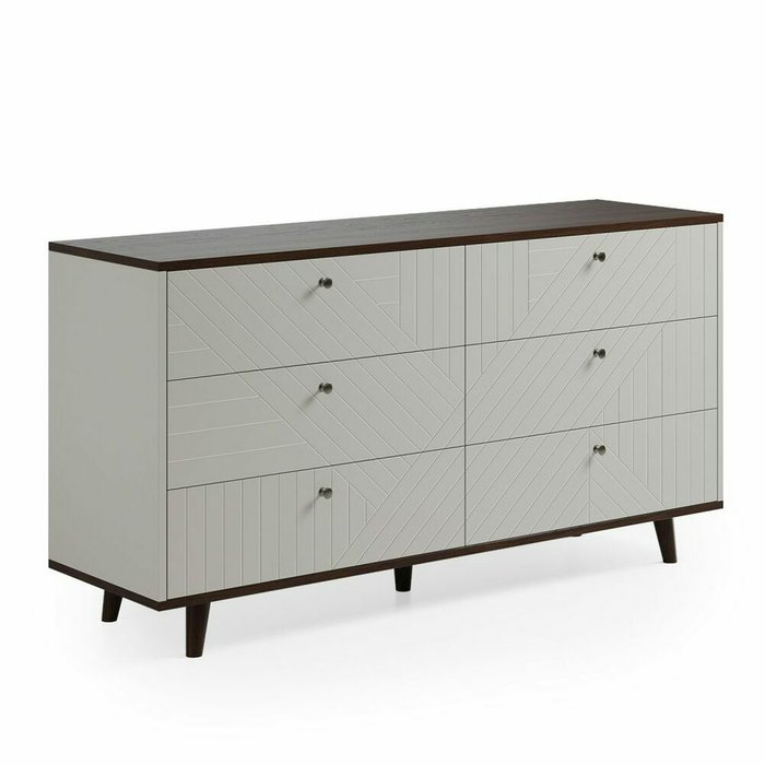 Комод Twin TW059 серого цвета Комод Twin TW059 серого цвета