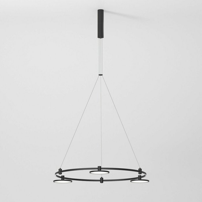 Шинопровод с тросовыми креплениями Round (черный) (800⌀) 85138/00 Esthetic Magnetic - купить Шинопровод по цене 30800.0 Шинопровод с тросовыми креплениями Round (черный) (800⌀) 85138/00 Esthetic Magnetic - купить Шинопровод по цене 30800.0
