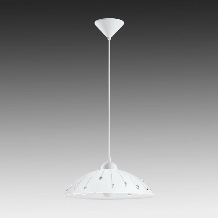 Светильник подвесной Vetro белого цвета - купить Подвесные светильники по цене 3790.0
