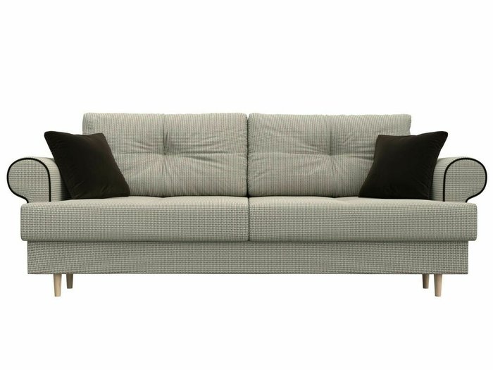 Прямой диван-кровать Сплин коричневого цвета - купить Прямые диваны по цене 44999.0