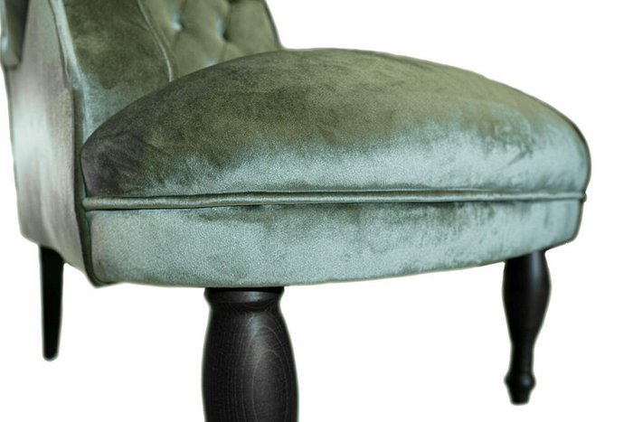 Кресло Касабланка зеленого цвета - лучшие Интерьерные кресла в INMYROOM