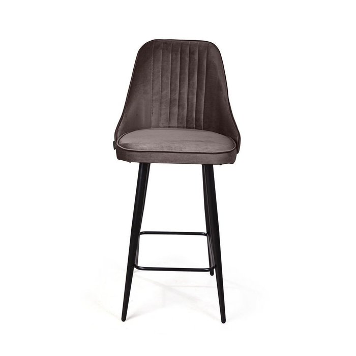 Стул барный Berg цвета антрацит - лучшие Барные стулья в INMYROOM