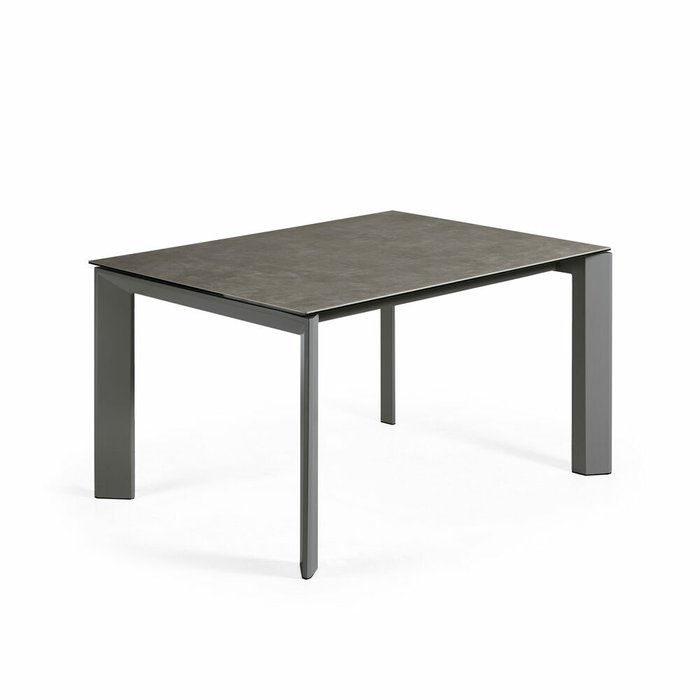 Раздвижной обеденный стол Atta M графитового цвета - купить Обеденные столы по цене 225990.0