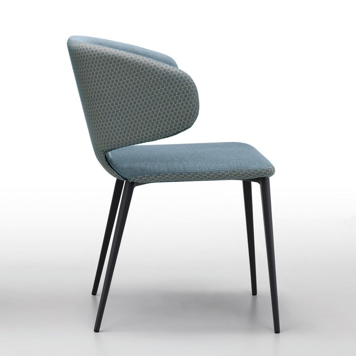 Стул Wrap P Q голубого цвета - лучшие Обеденные стулья в INMYROOM