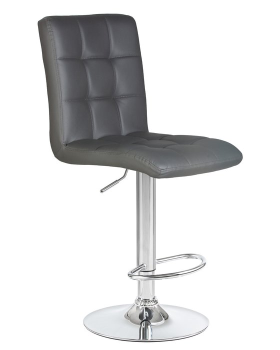 Барный стул Kruger серого цвета - купить Барные стулья по цене 6370.0