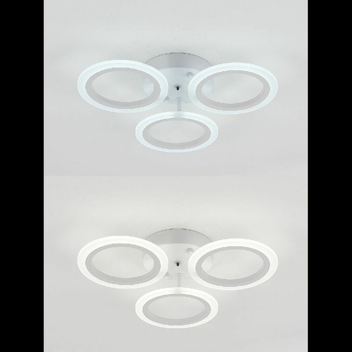 Потолочный светильник SIMPLY LED LAMPS 81405 (акрил, цвет белый) - лучшие Потолочные светильники в INMYROOM