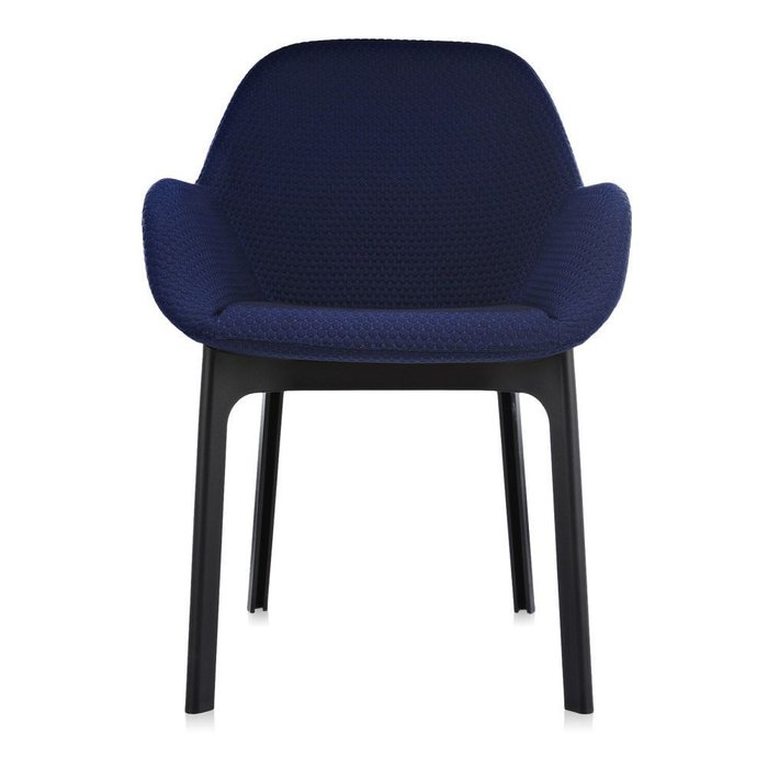 Стул Clap черно-синего цвета - лучшие Обеденные стулья в INMYROOM
