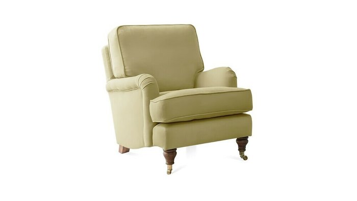 Кресло Бристоль светло-коричневого цвета - купить Интерьерные кресла по цене 37100.0