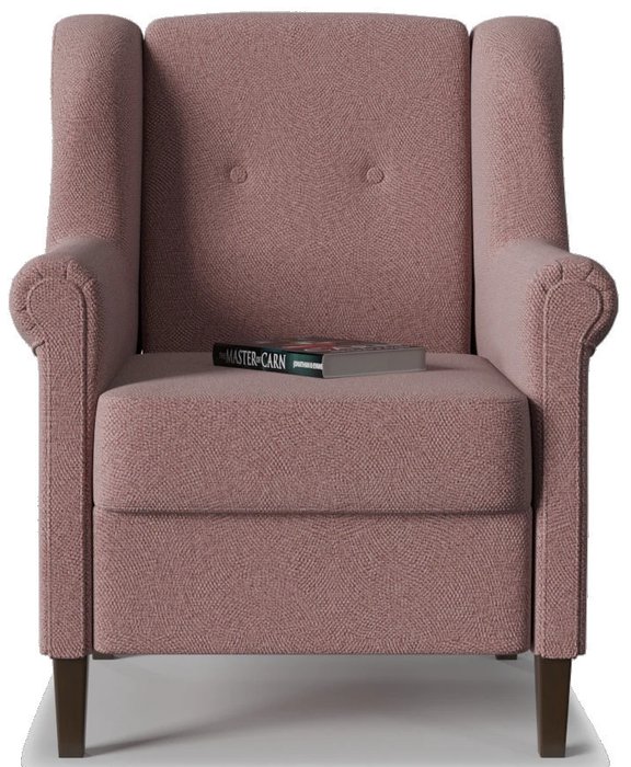 Кресло Бургос Pink розового цвета - купить Интерьерные кресла по цене 16379.0