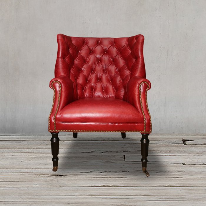 Кресло красного цвета - купить Интерьерные кресла по цене 300000.0