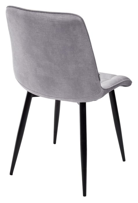 Стул Chic серебристо-серого цвета - лучшие Обеденные стулья в INMYROOM