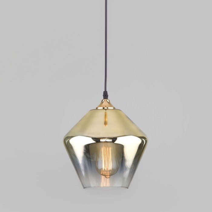 Подвесной светильник со стеклянным плафоном 50198/1 золото Blake