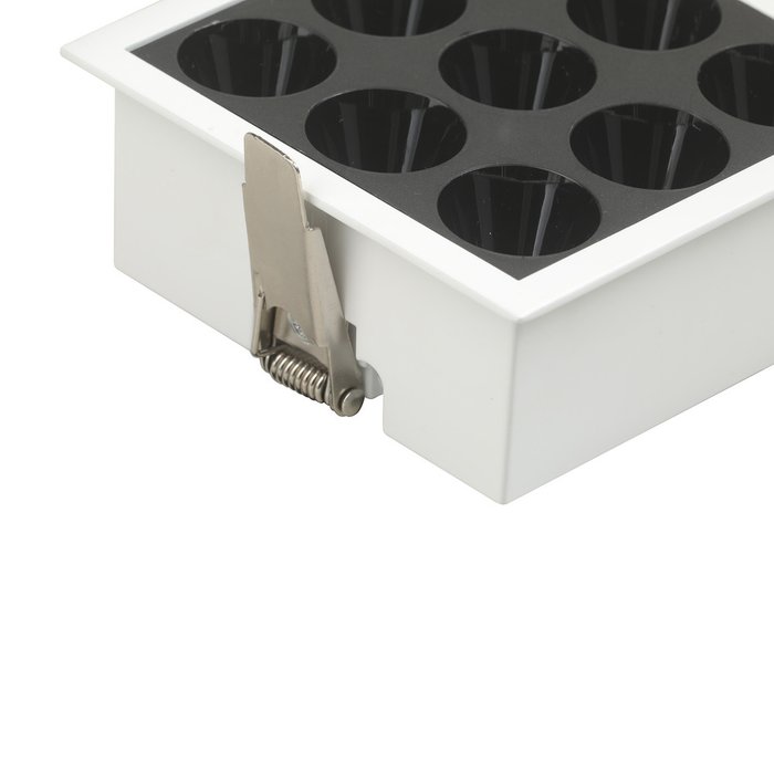 Встраиваемый белый LED светильник с драйвером, 18Вт, 4000К, 24°, 1365лм - купить Встраиваемые споты по цене 4970 Встраиваемый белый LED светильник с драйвером, 18Вт, 4000К, 24°, 1365лм - купить Встраиваемые споты по цене 4970