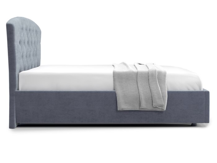 Кровать Premo 160х200 серого цвета с подъемным механизмом  - лучшие Кровати для спальни в INMYROOM