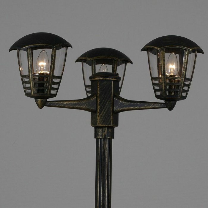 Наземный уличный светильник 08303-0.7-001SJ BKG черного цвета - лучшие Наземные светильники в INMYROOM