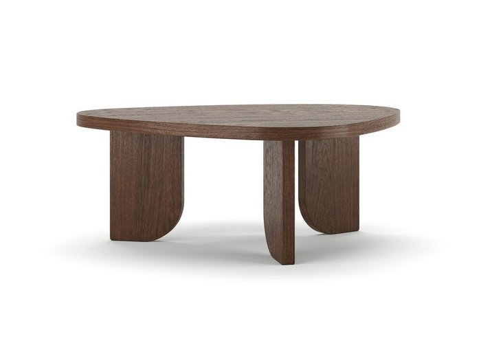 Журнальный стол Cobble L коричневого цвета 