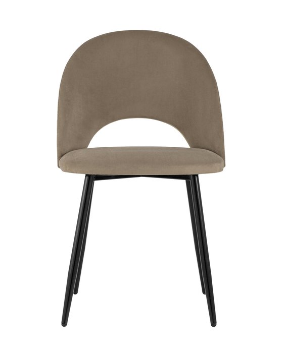 Стул Софи серо-коричневого цвета - лучшие Обеденные стулья в INMYROOM