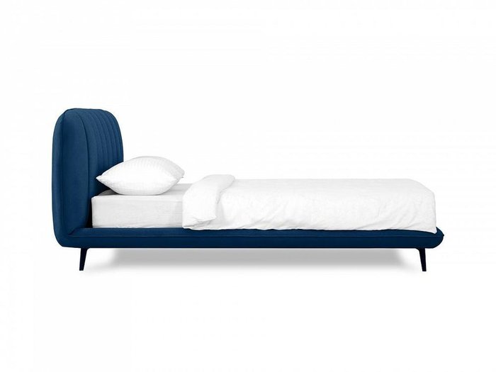 Кровать Amsterdam 180х200 темно-синего цвета - лучшие Кровати для спальни в INMYROOM