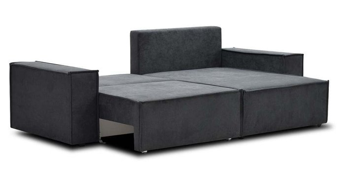Угловой диван-кровать Фабио серого цвета - лучшие Угловые диваны в INMYROOM