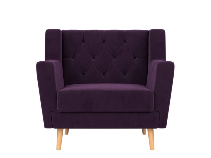 Кресло Брайтон Люкс фиолетового цвета - купить Интерьерные кресла по цене 25999.0