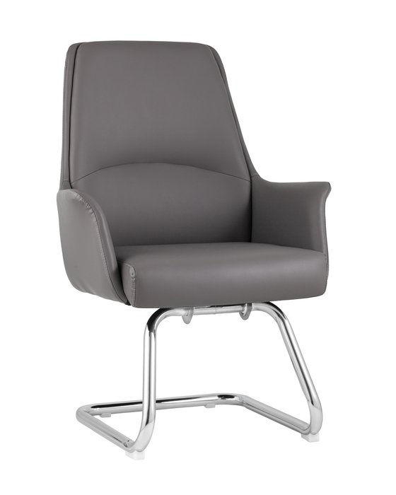 Офисное кресло Top Chairs Viking серого цвета