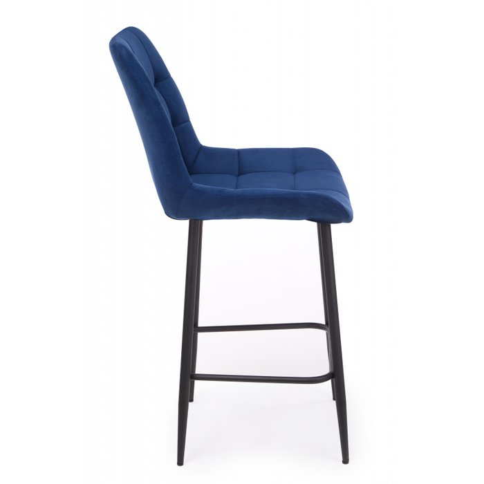 Барный стул Челси синего цвета - лучшие Барные стулья в INMYROOM Барный стул Челси синего цвета - лучшие Барные стулья в INMYROOM