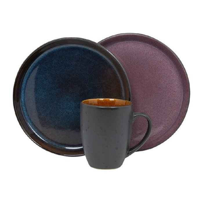 Набор из двух кружек Simpl черно-коричневого цвета - купить Чашки по цене 3321.0