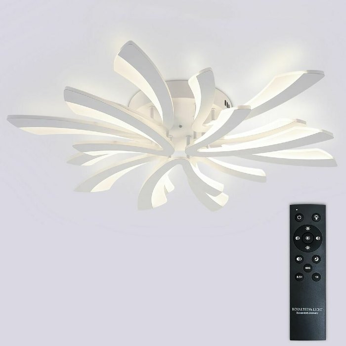 Потолочная люстра Vio LED LAMPS 81454 (акрил, цвет белый) - купить Потолочные люстры по цене 6640.0 Потолочная люстра Vio LED LAMPS 81454 (акрил, цвет белый) - купить Потолочные люстры по цене 6640.0