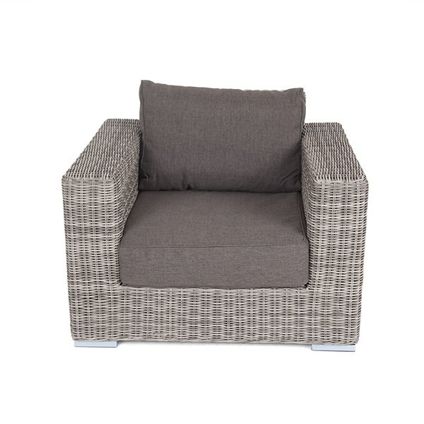 Кресло Боно серого цвета - купить Садовые кресла по цене 58866.0