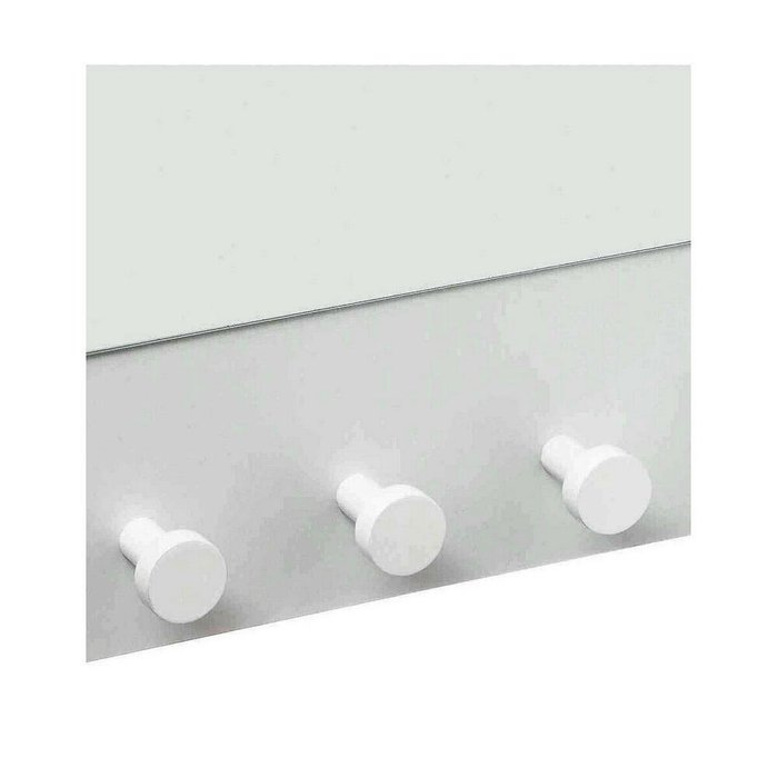 Настенное зеркало  Белый 50 x 37 x 6 cm - лучшие Настенные зеркала в INMYROOM