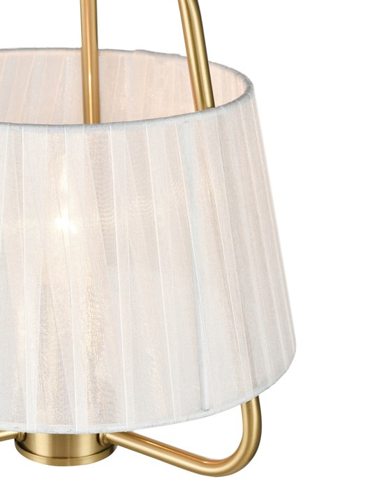 Подвесной светильник Isabella с белым абажуром - лучшие Подвесные светильники в INMYROOM