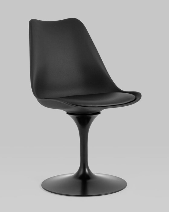 Стул Tulip черного цвета - купить Обеденные стулья по цене 6990.0