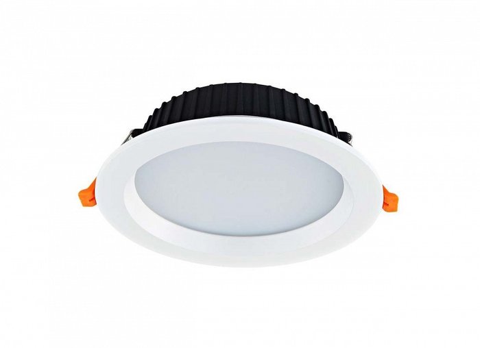 Встраиваемый светодиодный светильник White R - лучшие Встраиваемые споты в INMYROOM