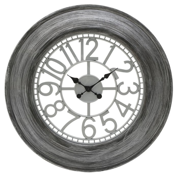 Часы настенные серого цвета