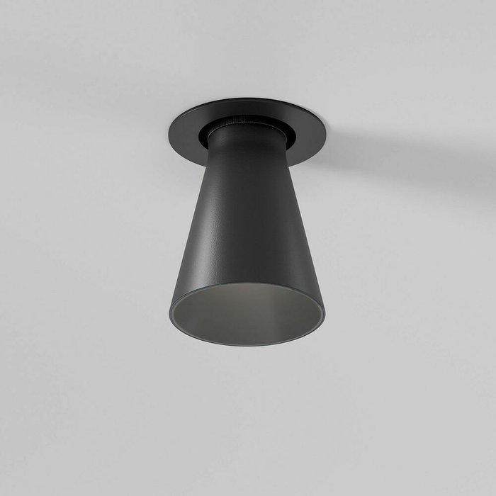 Светильник встраиваемый светодиодный Bell 8W 4000K черный 25097/LED